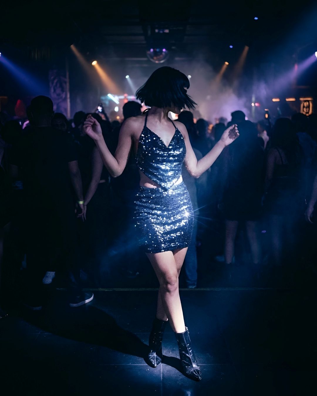Midnight Black Sequin Co-ord Set